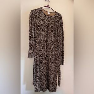 Old navy leopard dress!